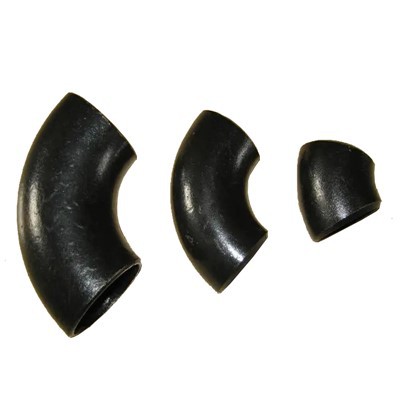 Kolanko ze stali węglowej spawane doczołowo o kącie 90 stopni i krótkim promieniu